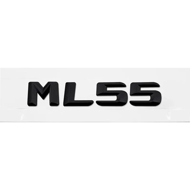 3D Metal ABS Car Trunk Sticker Letter Badge for Mercedes Benz Old Style ML55 ML63 ML250 ML300 ML320 ML350 ML400 ML430 Emblem ee05