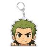 For OPTCG Card Keychain Luffy Nami Nico Brook Backpack Pendant Anime Game Fans Gift Recycled Acrylic Decoration Rare Card Toy