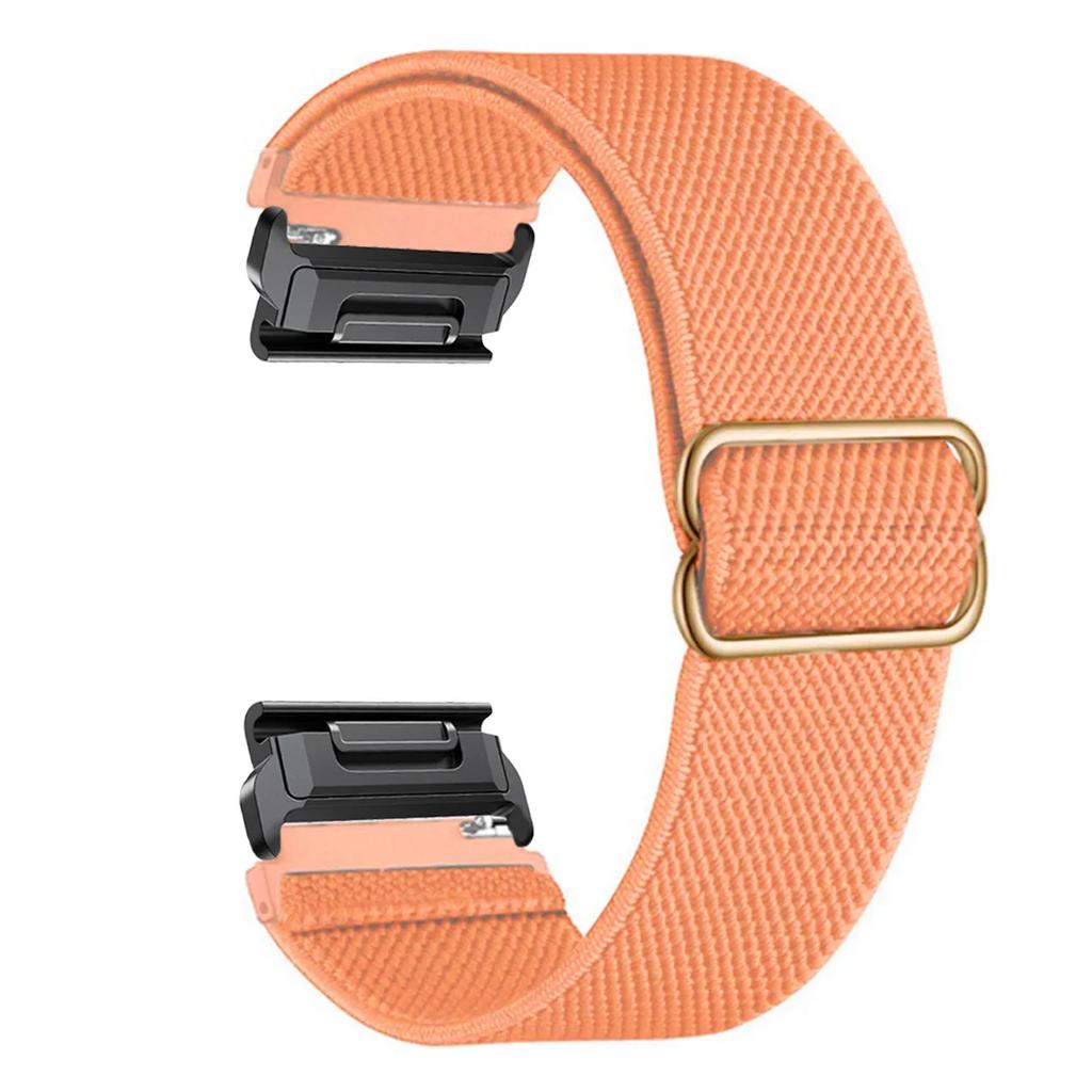 26mm 22mm Nylon Strap For Garmin Fenix 5 Plus 6X 7x Pro Band Watch Elastic Wristband Bracelet Fenix 6 5 Pro Venu2 Forerunner 945