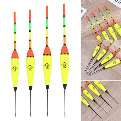 High Quality Plastic Light Stick Electronic Eva Foam Ball Boia Bobber Fishing Night Float