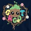 Guardians Of The Galaxy Childrens/Kids Heart Vines Pull Over Hoodie