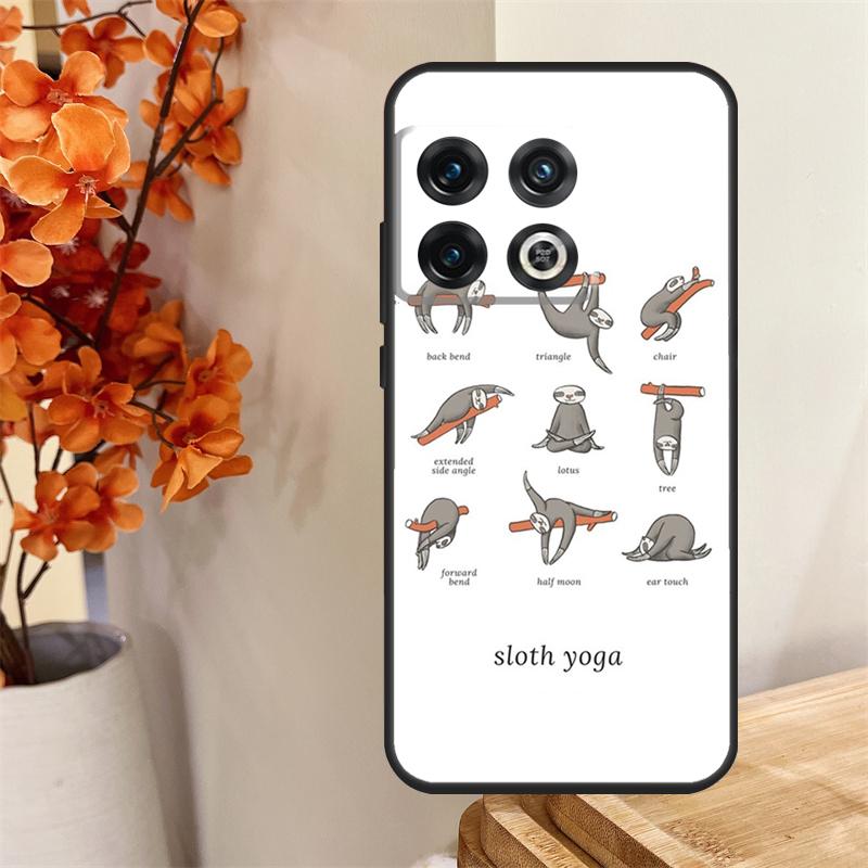 Baby Sloth Funda For OnePlus 8T 10T 13 13R 12 12R 11 10 Pro OnePlus Nord 4 CE 2 3 Lite N30 N20 N10 Case