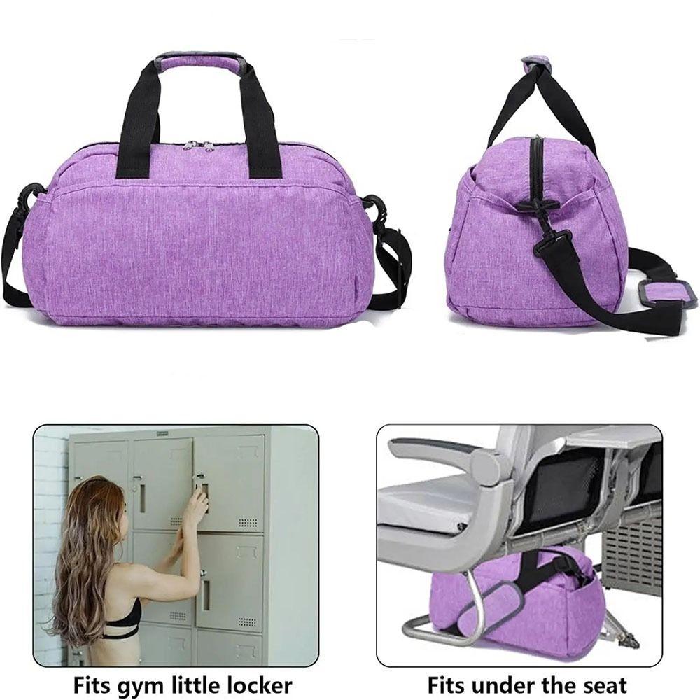 Multi Pockets Fitness Tote Large Capacity Travel Duffel Bag Casual Sports Gym Bag Travel Use