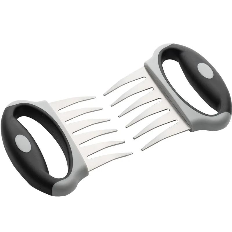 2 Pcs Meat Shredder Claws with Ultra-Sharp Blades for Shredding Meat Handle Chicken Shredder Turkey Lifters BBQ Grilling Gifts