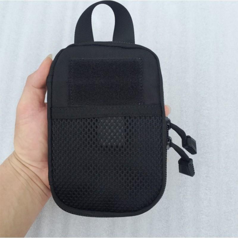 Military Fan Mobile Phone Bag EMT Tool Molle System Small Hanging Waist Medical Outdoor
