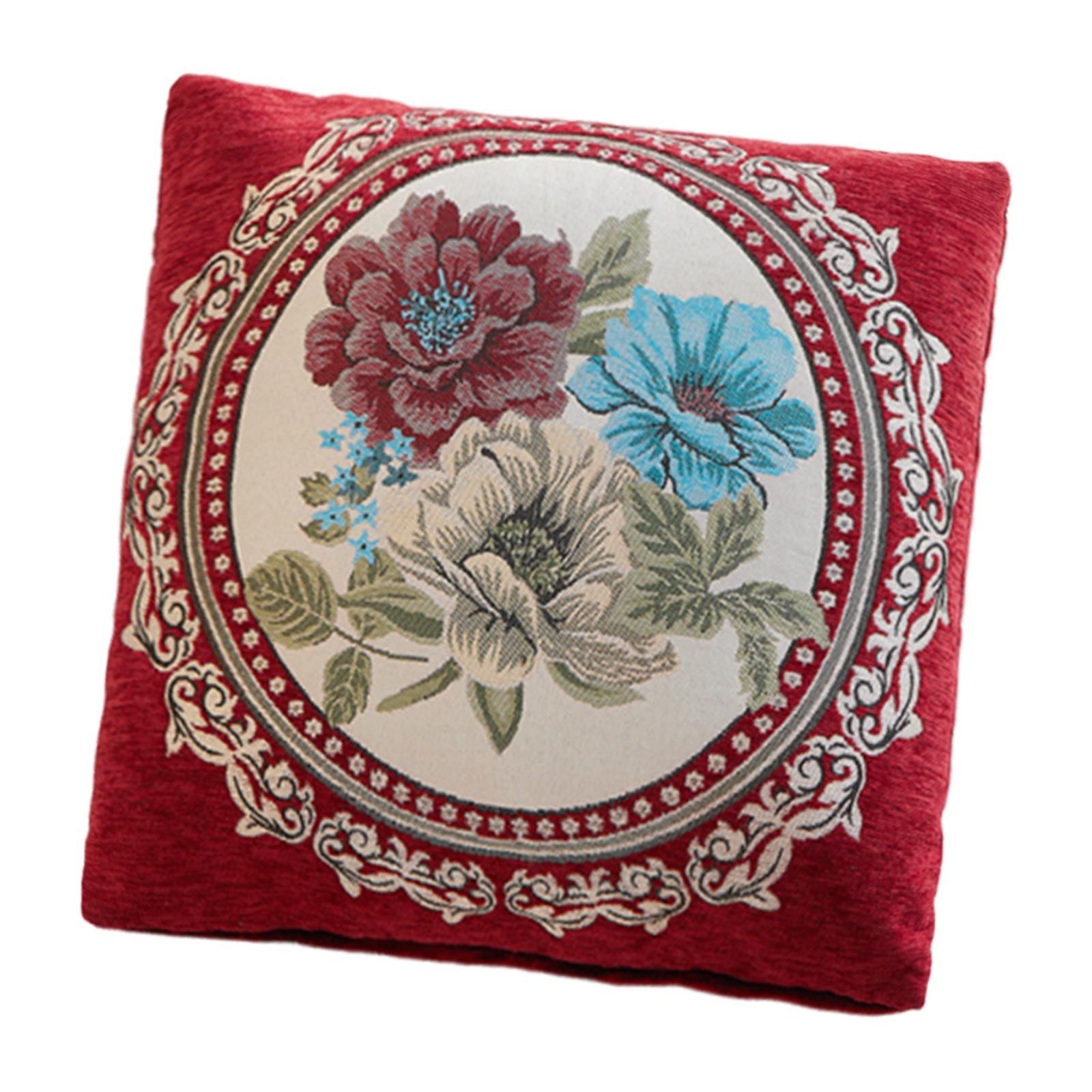 

Floral Pillow Cover Pillow Case Decorative Decor 45x45cm Cushion Case Cover for Housewarming Guest Room Hotel Couch