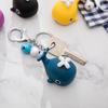 Cute Sea Whale Sounds Light Keychain Cartoon Animal Creative Key chain For Small Gift