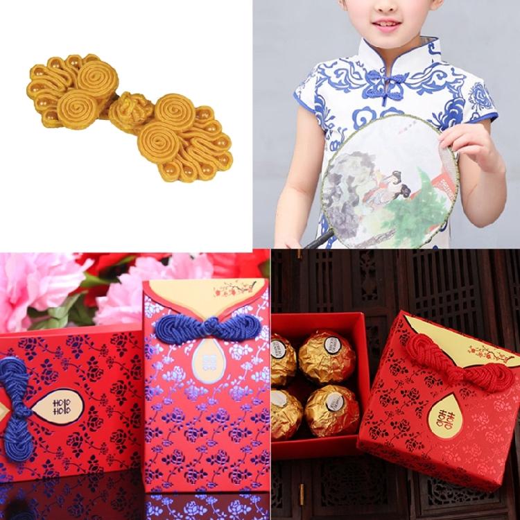 Traditional Chinese Knot Buttons Cheongsam Fastener Closures DIY Sewing Costume