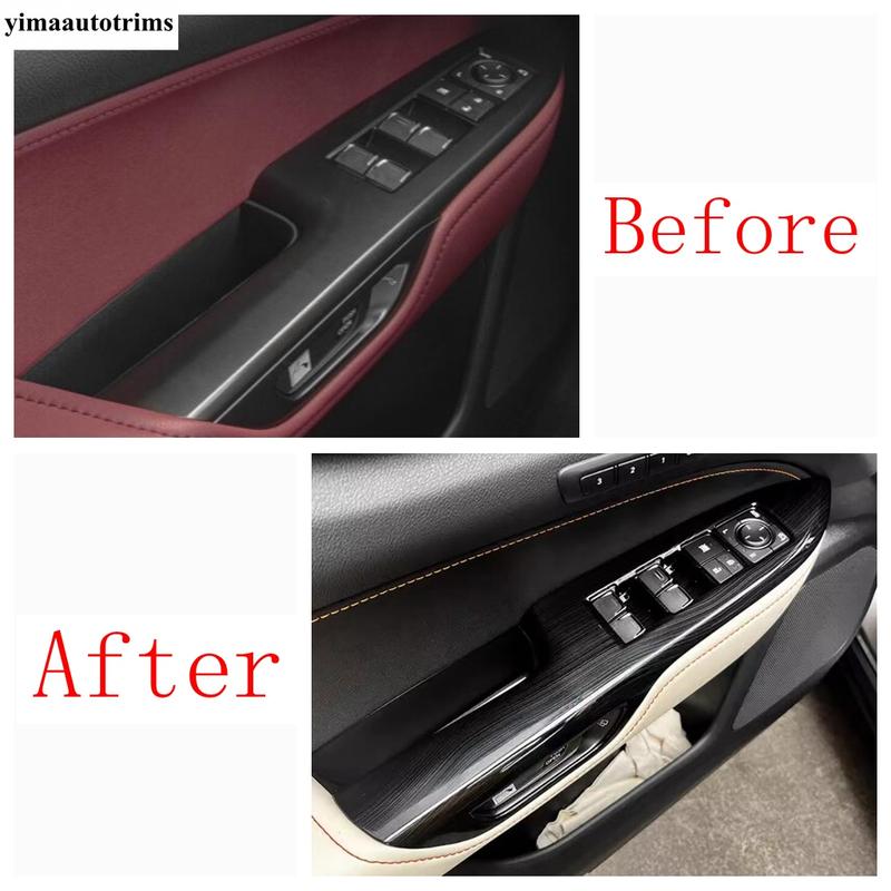 Window Lift / Steering Wheel / Gear Shift Water Cup Panel Cover Trim Accessories For LEXUS NX 260 350h NX260 NX350h  - 2026