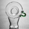 Transparent Borosilicate Glass Tea Infuser & Heat-Resistant Stainless Steel Strainer with Bamboo Handle - Kung Fu Accessories
