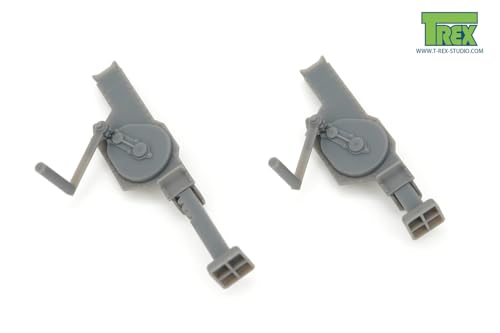 T-Rex Studio 1/35 WWII German Tank 20t Jack, Long Type (Set of 2) Plastic Model Parts TR35180 (Tank)