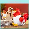 Rooster Toy Plush Chicken Stuffed Animal Doll Bedroom Decorations Kids Gift
