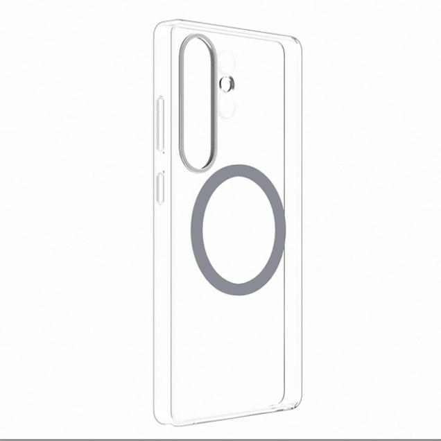 

Оригинальный чехол Magsafe с магнитной зарядкой для Samsung Galaxy S25 S25+ S25 Plus S25 Ultra Clear Acrylic Slim Cover For Galaxy S25 Ultra