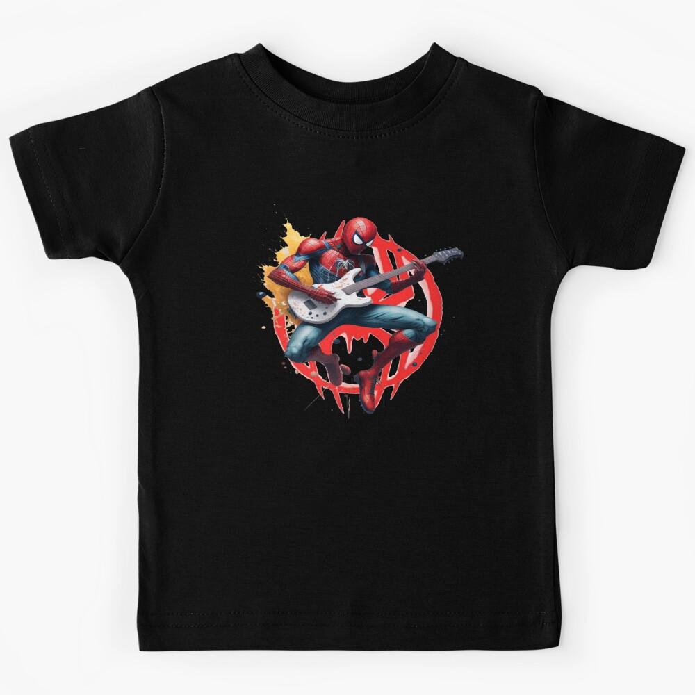 rock spider guitar hero Kids T-Shirt 110