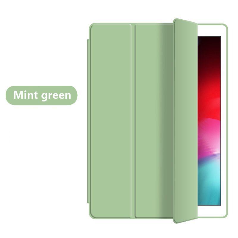 

Фундамент для Huawei MatePad SE 11 2024 Чохол-чохол Tri-Fold PU шкіряний силіконовий чохол-підставка для Matepad se 11 Case Coque Matepad SE 11 2024 м ята зелений колір