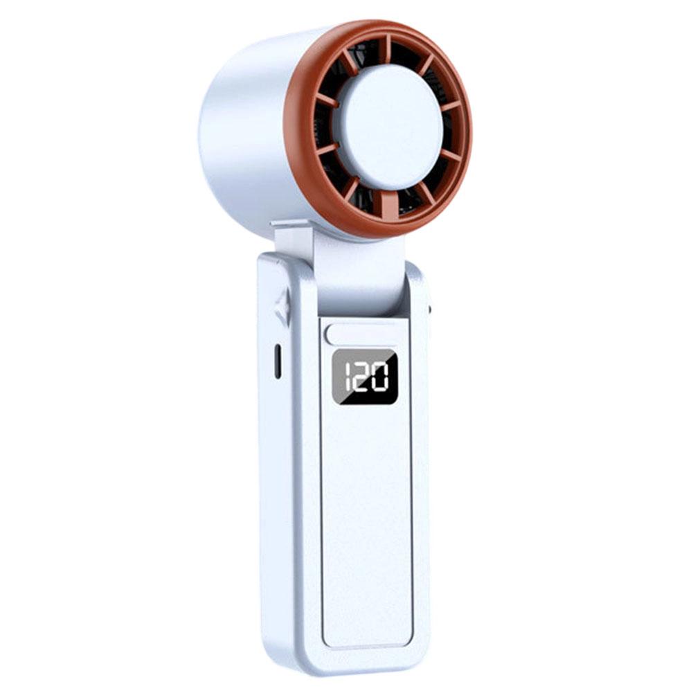 Adjustable Speed Cooling Fan Compact Design Adjustable Speeds 120 Speed Adjustment 3600mAh Battery 8 M s Airflow