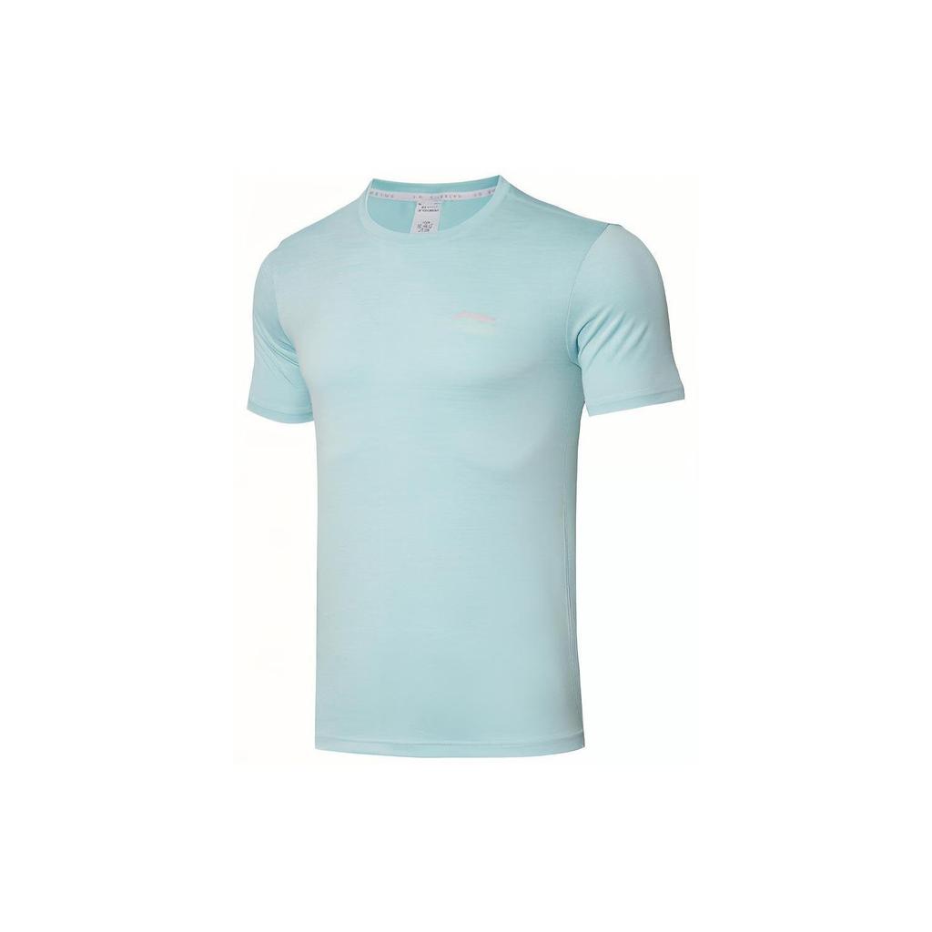 Li Ning Running Collection T Shirts Men's Crew Neck Moderate Straight Fit ATSR257-6