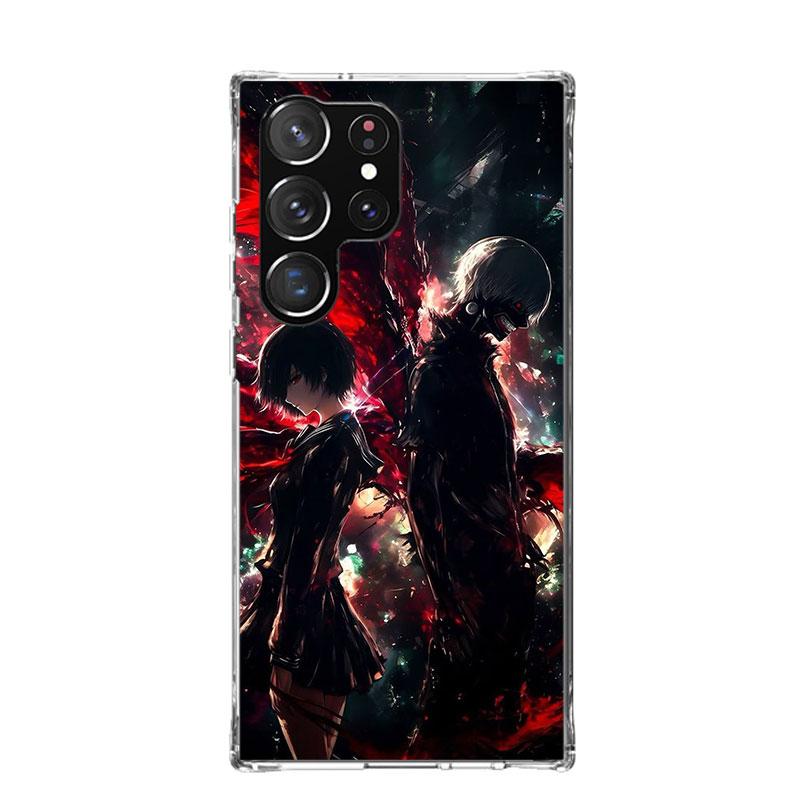 

Чехол для телефона G-Ghoul Tokyo Touka Kirishima для Samsung Galaxy S26 S25 Edge S24 S23 FE S22 Ultra S21 Plus S20 + Fundas Cover Coque Samsung S25
