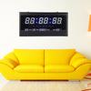 LED Digital Perpetual Calendar Hanging Clock Living Room   Wall Clock