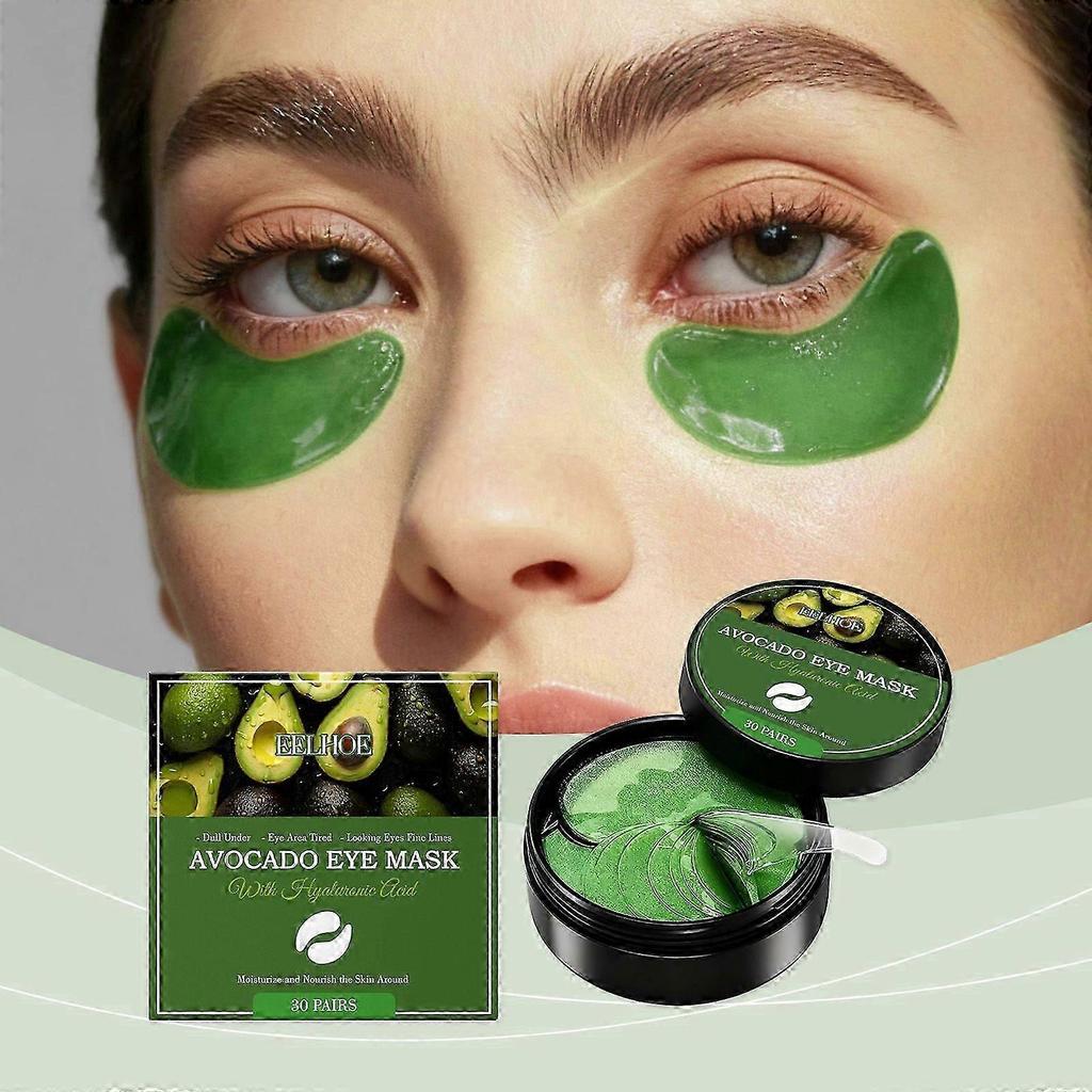 EELHOE Hyaluronic Acid Moisturizing Eye Mask, Hydrates and Plumps Around the Eyes, Daily Care for Better Eye Makeup Application
