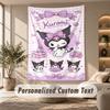 Wall Hanging Tapestry Art Cloth Bedroom Room Background DecorKuromi