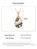 Cloisonné Enamel Necklace with 24K Gold-Plated Copper and Imitation Hetian Jade Pendant: Chinese Style Qipao Hanfu Accessory