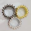 Three-row Rivet Cone Bracelets Y2K Jewelry Goth Rock Bangle Cool Punk Style Bracelets  Hip-hop