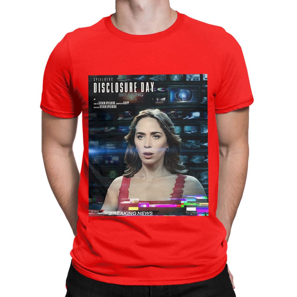 Disclosure Day Movie Painting Graphic Funny 100 Cotton Tshirt Disclosure Day Tops Tees For Unisex