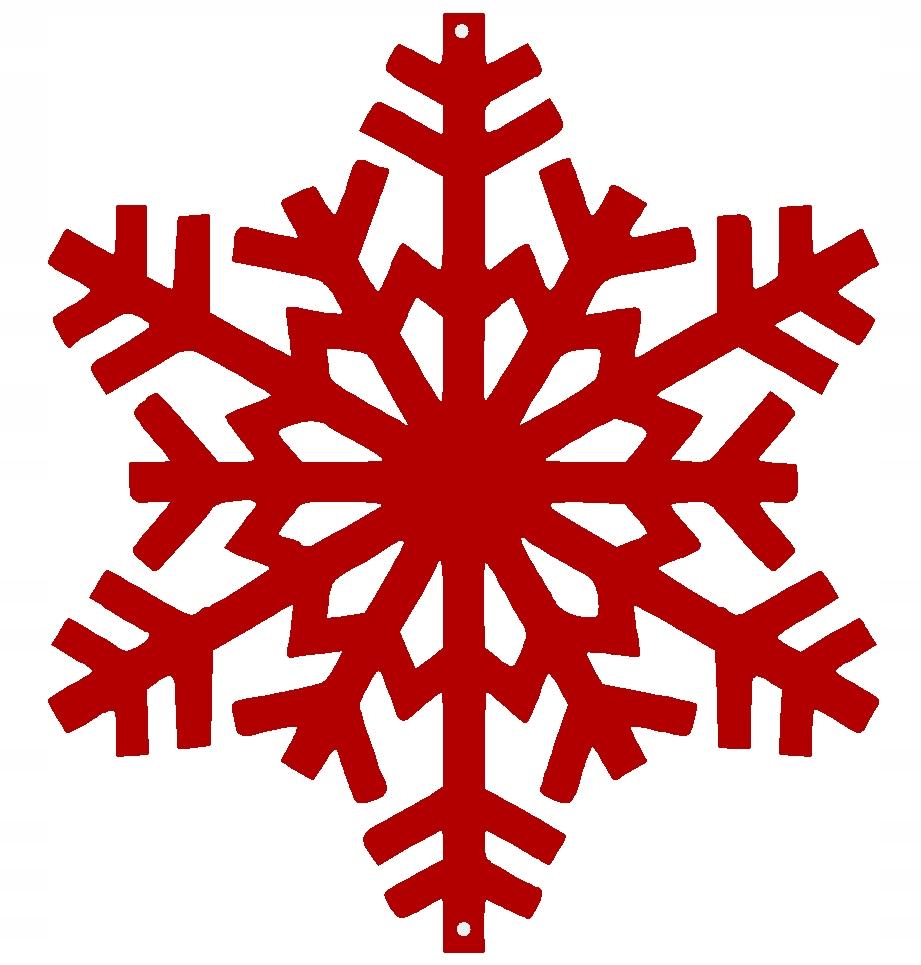 SNOWFLAKE Christmas Pendant OPENWORK Decoration CHRISTMAS Christmas Black