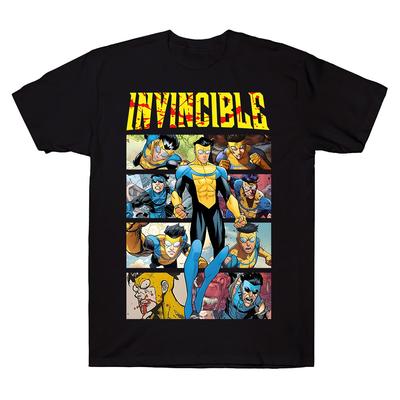 Invincible T Shirt Invincible Mark Superhero Unisex Tees Omni-Man Invincible 100%Cotton T-Shirt Perfect Gift for Comic Lovers Clothes Anime T-Shirts
