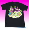 New Nickelodeon Daytona Beach Squad Men's Black Vintage Retro T-Shirt