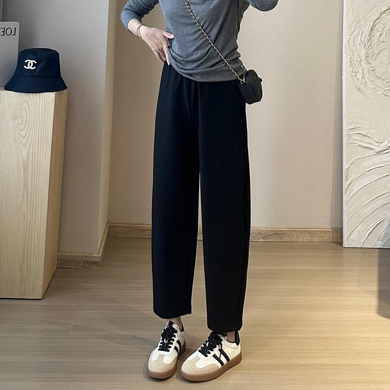 

Классические шаровары, растягивающиеся в четыре стороны: Повседневная одежда, подчеркивающая фигуру Large чёрный