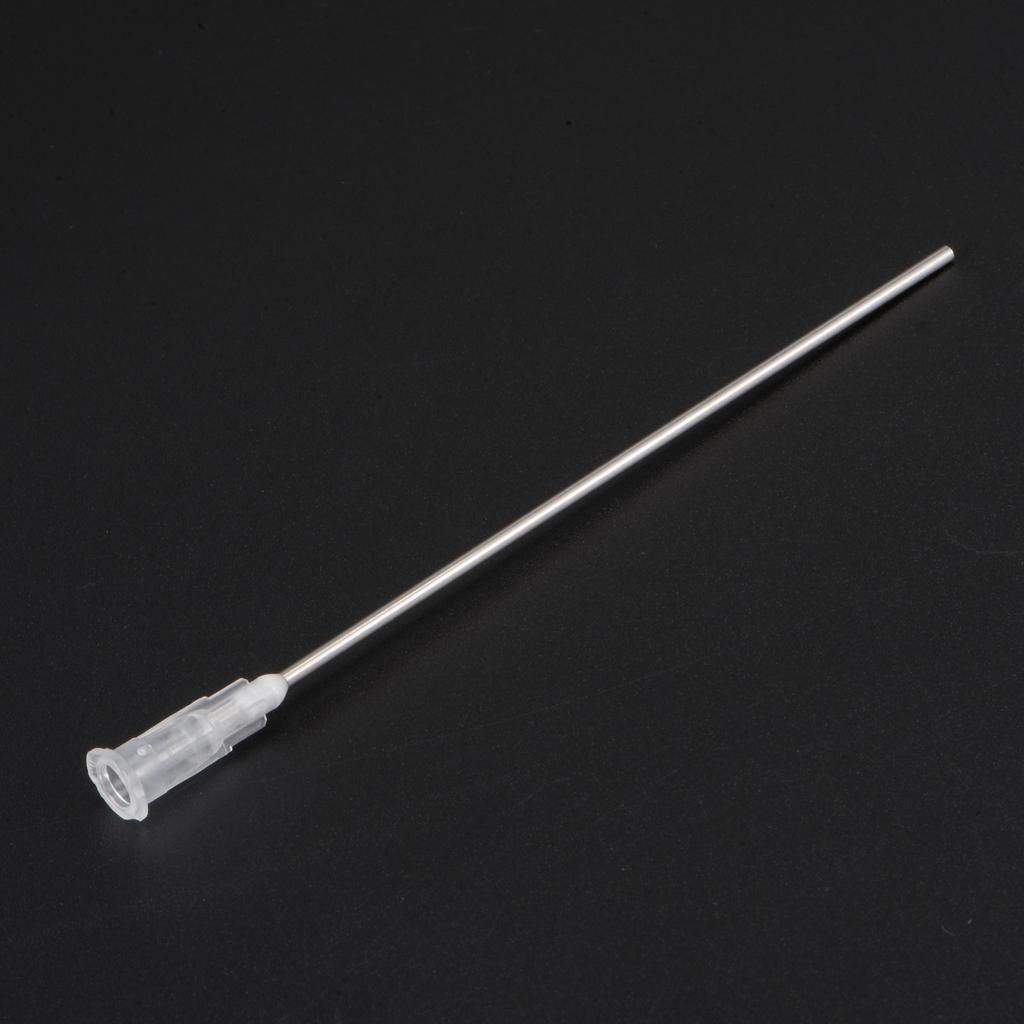 10/20pcs 16G 18G 3-1/5" Blunt Tip Dispensing Needle for Liquid Glue Gun 100mm Length