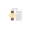 Coach Elliot Women's Watch Gold Dial Brown Leather Strap 14504201