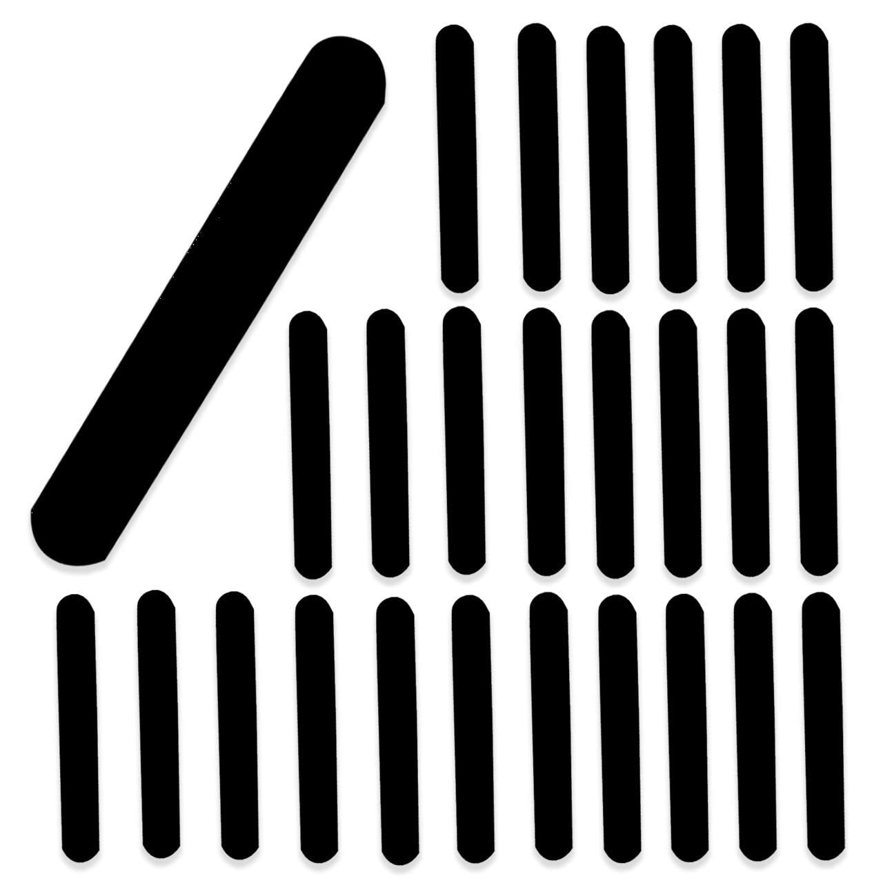 

Rimikuru Sweat Absorbing Disposable for Shirt and More Pads, 120-Piece Set, Hats, Helmets, Foreheads, Collars, (Black)