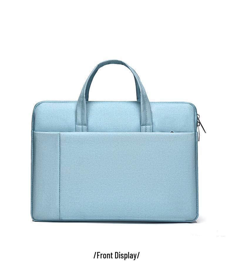 Minimalist Laptop Tote: Business Handbag & Briefcase with Custom Logo Option
