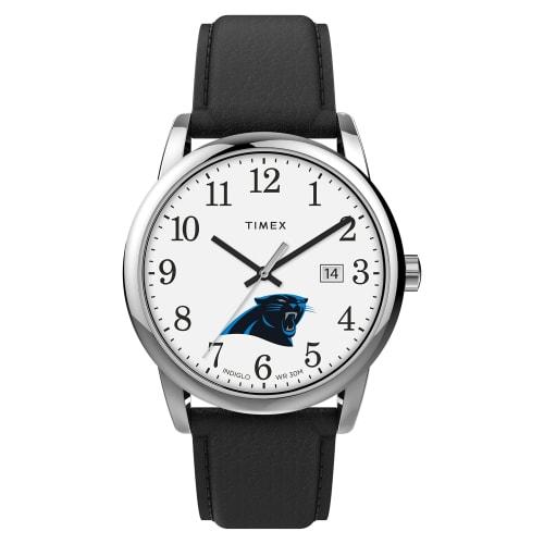 

Timex Men s NFL EasyReader 38mm Watch, Carolina Panthers, one size, Arabic