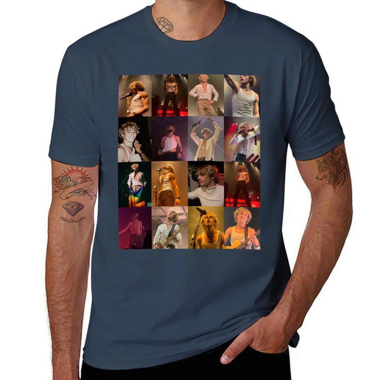 

Ross Lynch TShirt All Match Basic Short Sleeve Top S