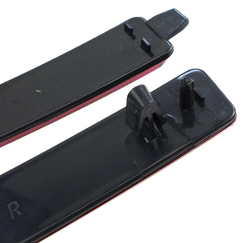 Car Rear Bumper Reflector Light Trim Red Reflective Strips for Saturn Outlook 2007-2010