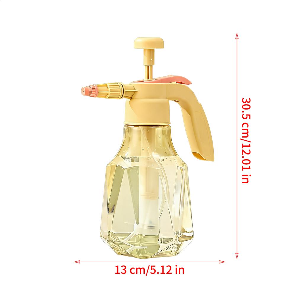 Pump Sprayer 1.5L Leak-Proof Adjustable Nozzle Misting Can Small Pump Sprayer for Outdoor Yard Indoor BBQ Gardening Cleaning