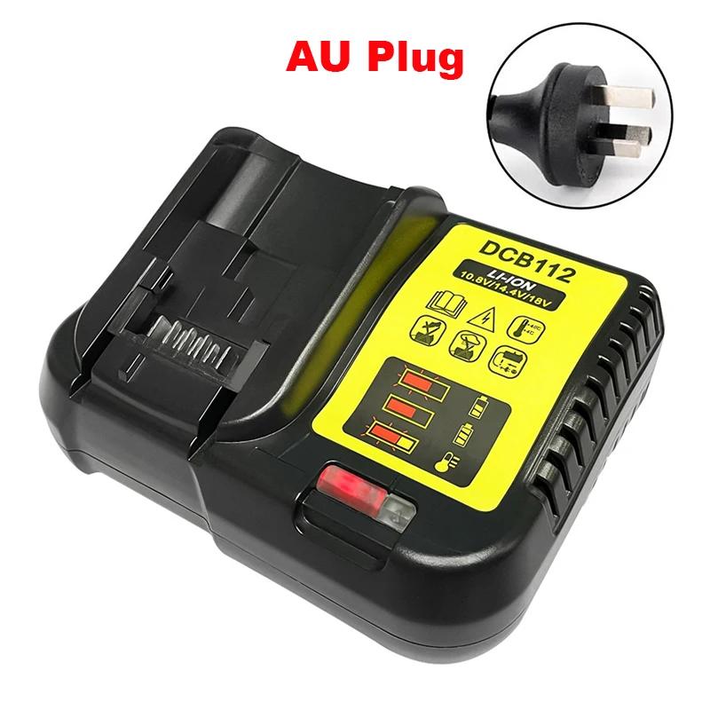 NEW Upgraded DCB112 Battery Charger For Dewalt 10.8V 12V 14.4V 18V 20V DCB206 DCB205 DCB204 DCB203 DCB120,DCB107 DCB115 DCB105