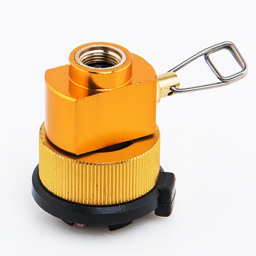Butan Zylinder Tank Outdoor Brenner Adapter Campingkocher Nachfüllgas Füllventil Adapter Gas Nachfülladapter Langlebig