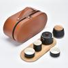 Lilang Black Pottery Portable Travel Tea Set