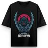 Demon Slayer Anime Printing Oversized Cotton Tshirt Men and Women Comfortable Fashion Street Y2K  Summer Absorb Sweat Tshirt