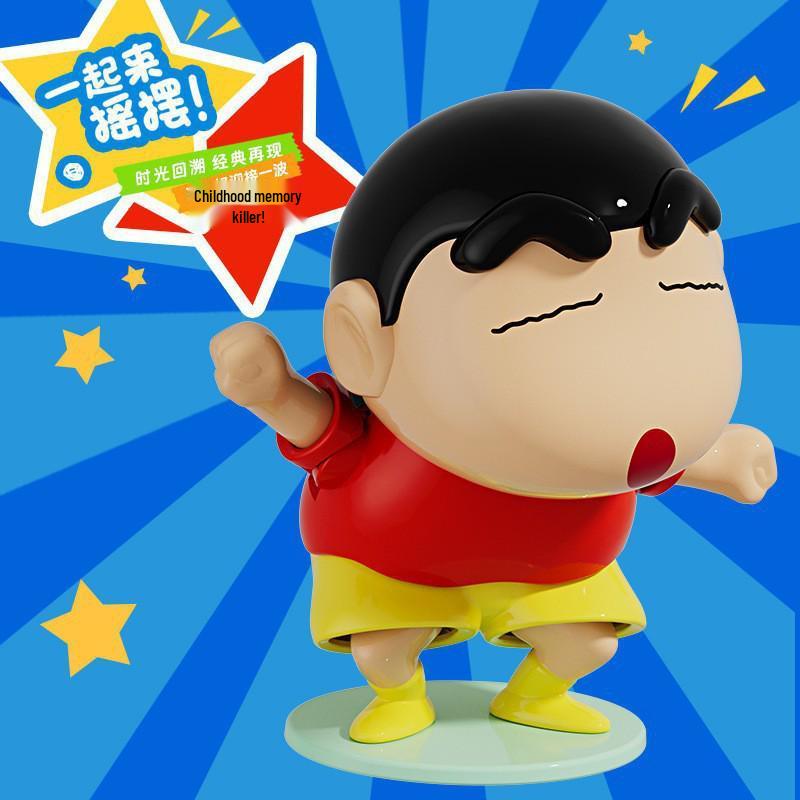 Dynamische Federkopf-Puppe Shin-chan: Bewegliche Figuren Serie Blind Box