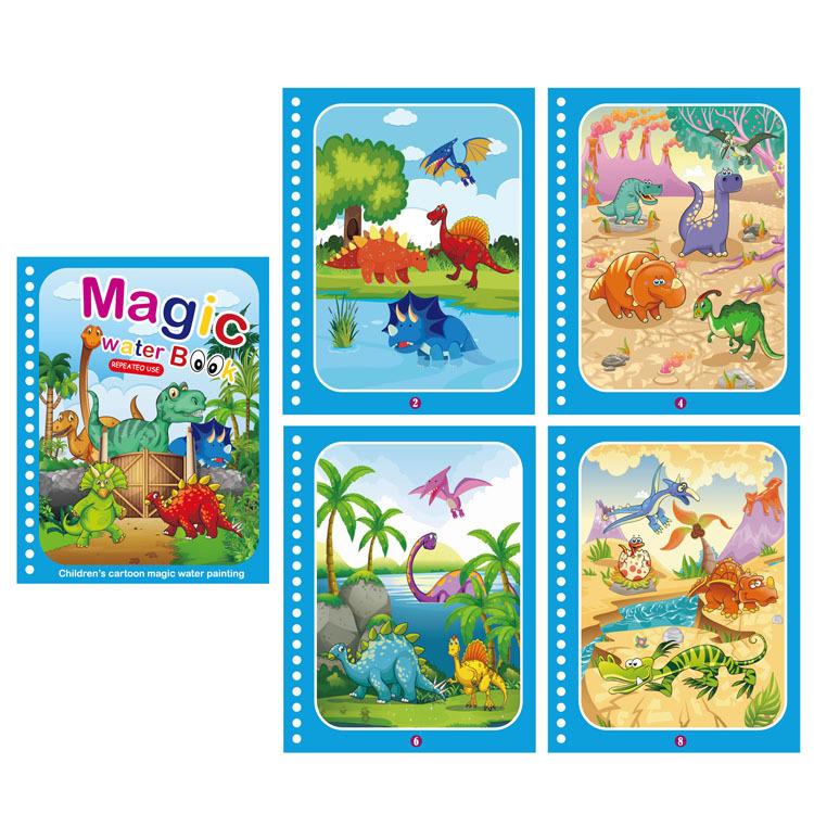 Kids New Magic Water Drawing Books Coloring Books Painting Toys For Kids Birthday Christmas New Year Gift For Boys And Girls