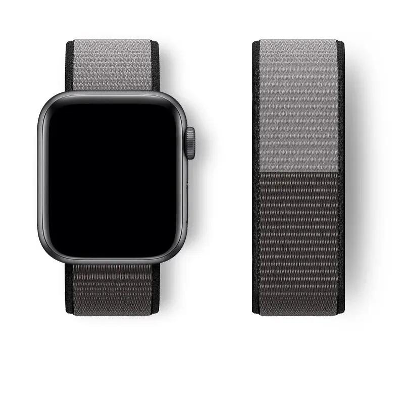 Nylon Loop For Watch Band Ultra-2 49mm 44mm 40mm 45mm 41mm Sport Pride Bracelet Iwatch Strap Series 9 8 Se 7 6 5 4 3
