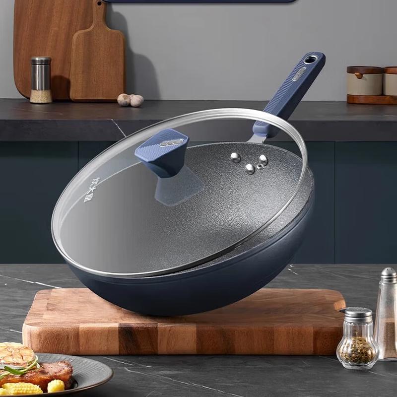 Cooker King 34cm Non-stick Induction Wok