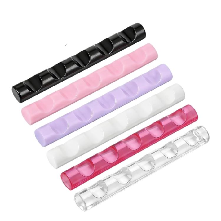 

Multipurpose Beauty Tool Stand Set Of 6 Ideal For Cosmetics Brushes And Nail Care Items Portable ABS 1