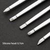 Silicone Paint Gadget with Soft Tip Sculpting Brush for Polymer Pottery Shaping